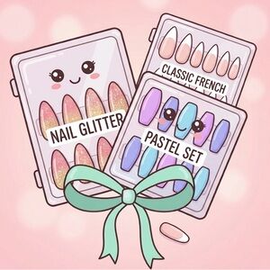 Mystery 3 Nail care and/or Press-On Nail Sets - 3 pc<N3>